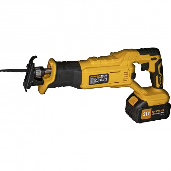 Fierastrau tip sabie ROTOR RBS750, cu acumulator 21V -